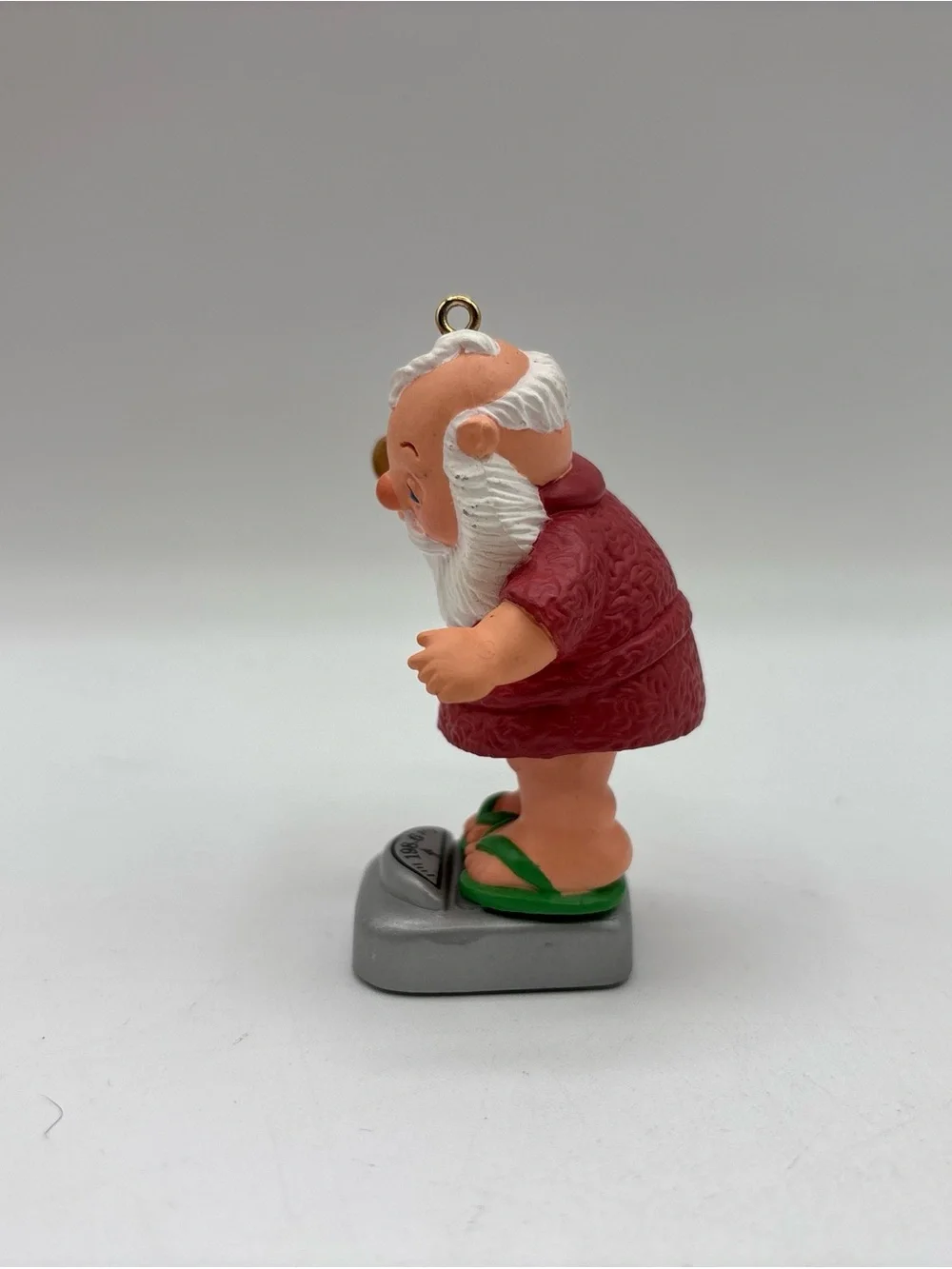 Hallmark Keepsake Dated 1986 Vintage Tipping The Scales Handcrafted Ornament